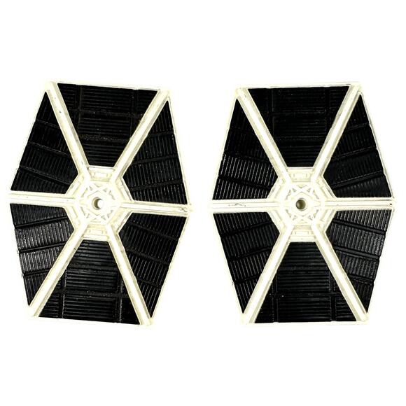 Vintage 1978 Kenner Star Wars TIE Fighter Replacement Wings Original Parts - Picture 1 of 7
